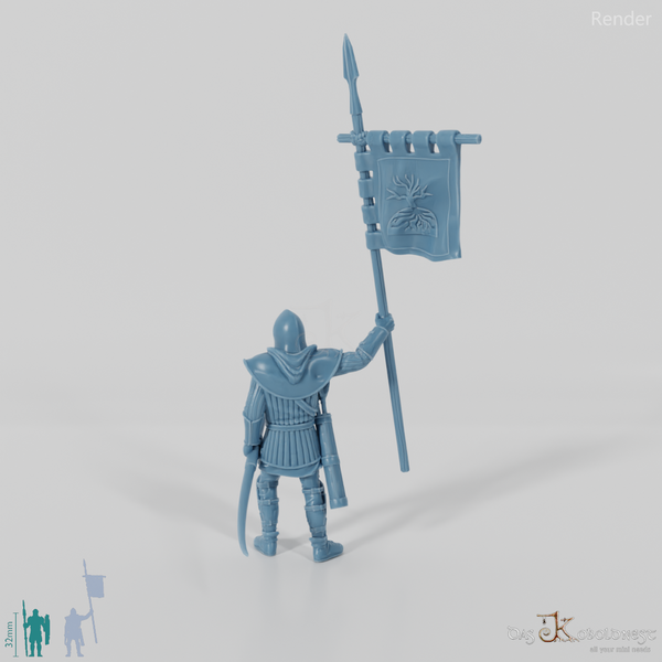 Bogenschütze der Lehnsgüter - Bannerträger