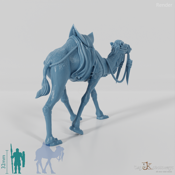 Reitkamel der Stammeskrieger D