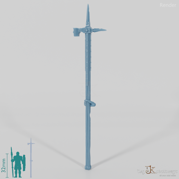 Geister-Kriegshammer mit Hand