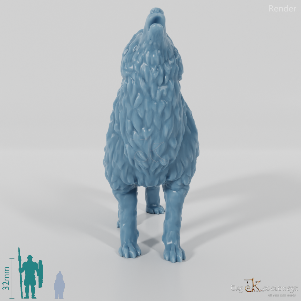 Grimmiger Wolf 01