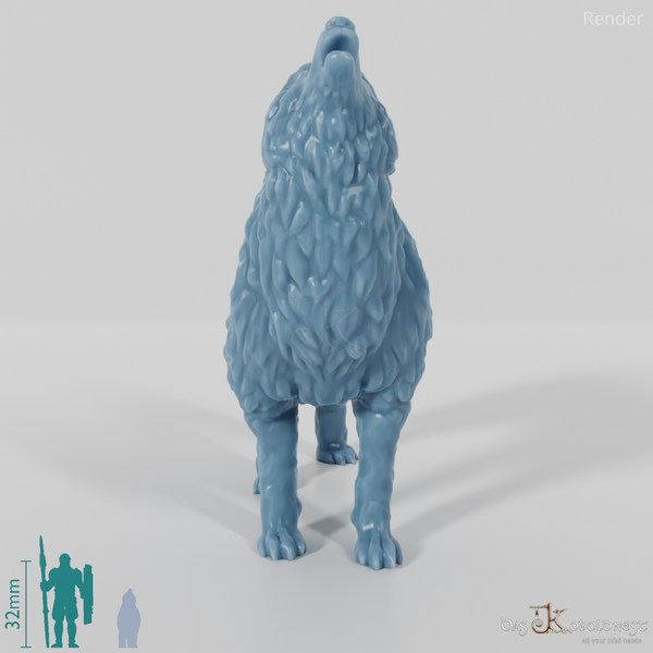 Grimmiger Wolf 01