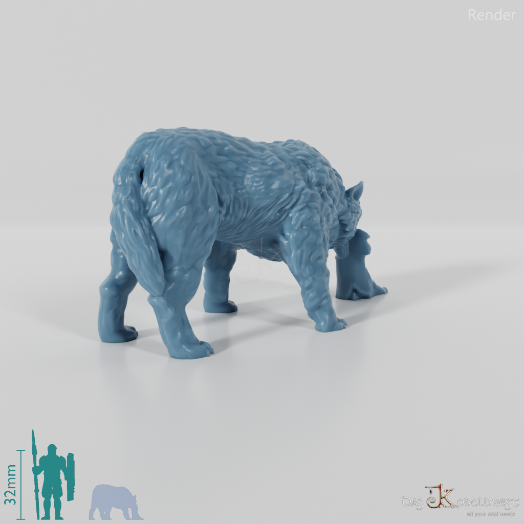 Grimmiger Wolf 02