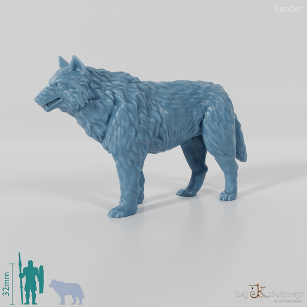 Grimmiger Wolf 04