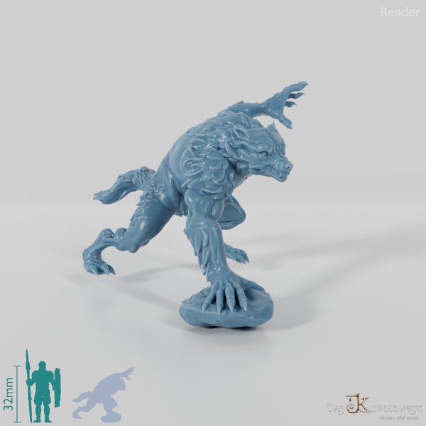 Kampfbereiter Werwolf