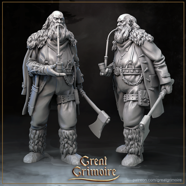 Holzfäller des Hotels 