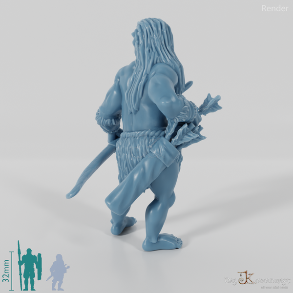 Waldmenschen-Bogenschütze A