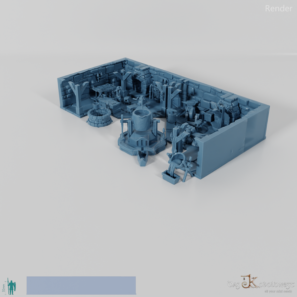 Dioramaset - Zwergische Schmiede